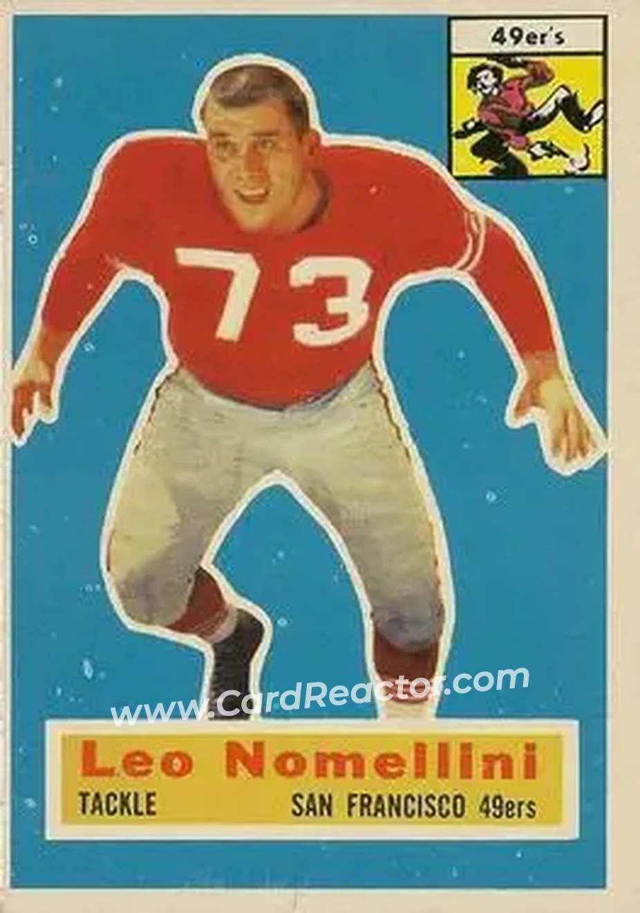 Front of Leo Nomellini