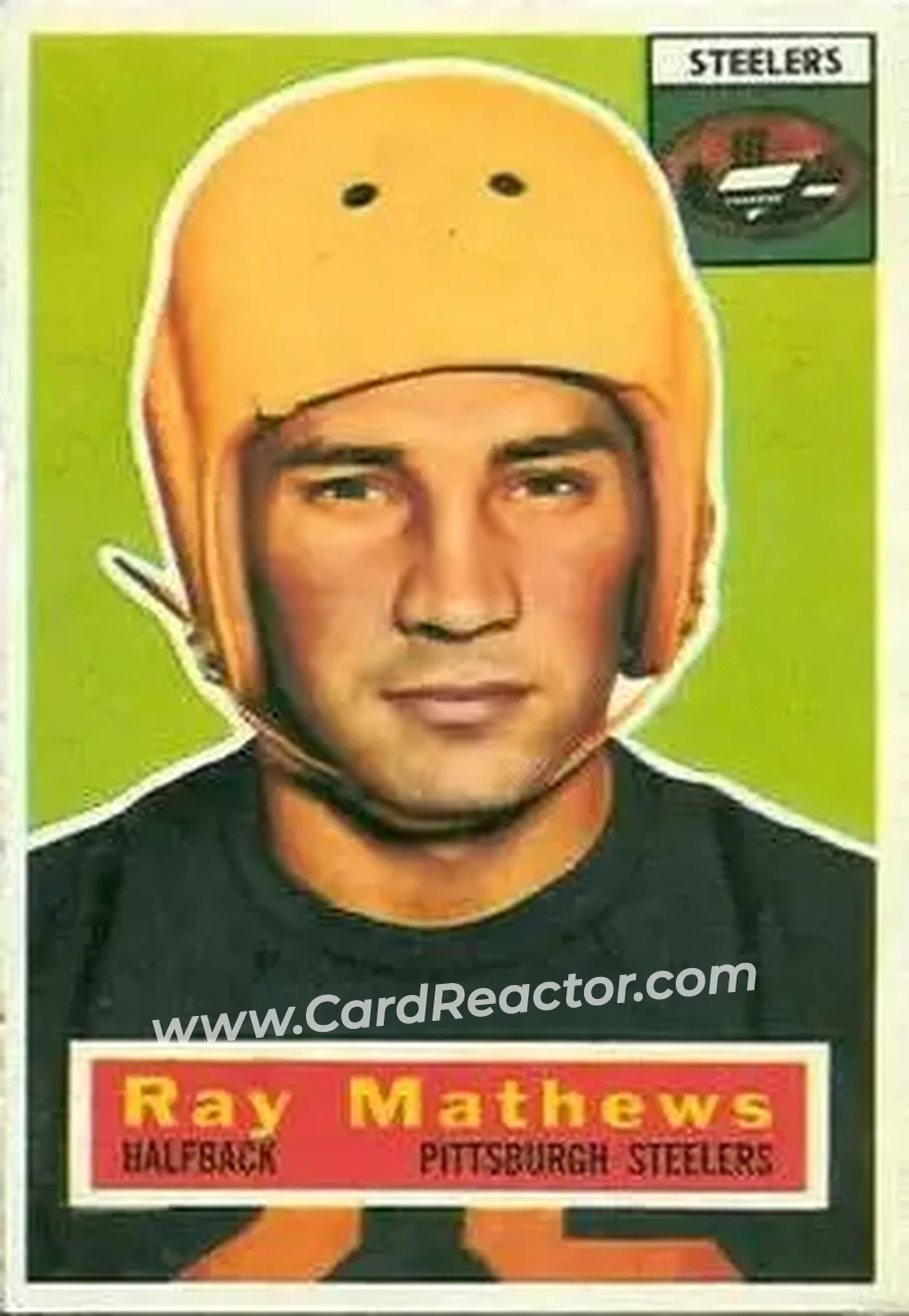 Front of Ray Mathews