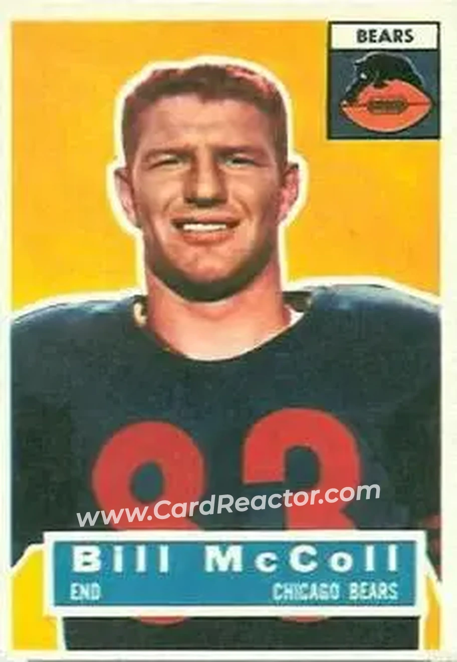 Front of Bill McColl