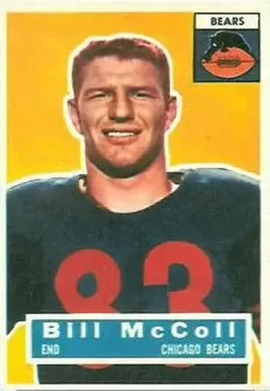 1956 Topps #83 Bill McColl