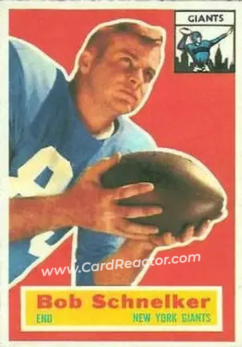 Front of Bob Schnelker