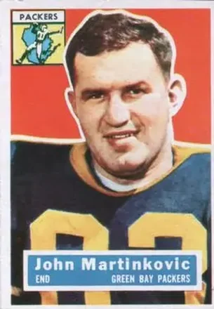 1956 Topps #91 John Martinkovic