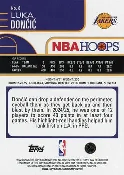 Back of Luka Dončić
