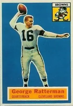 1956 Topps #93 George Ratterman