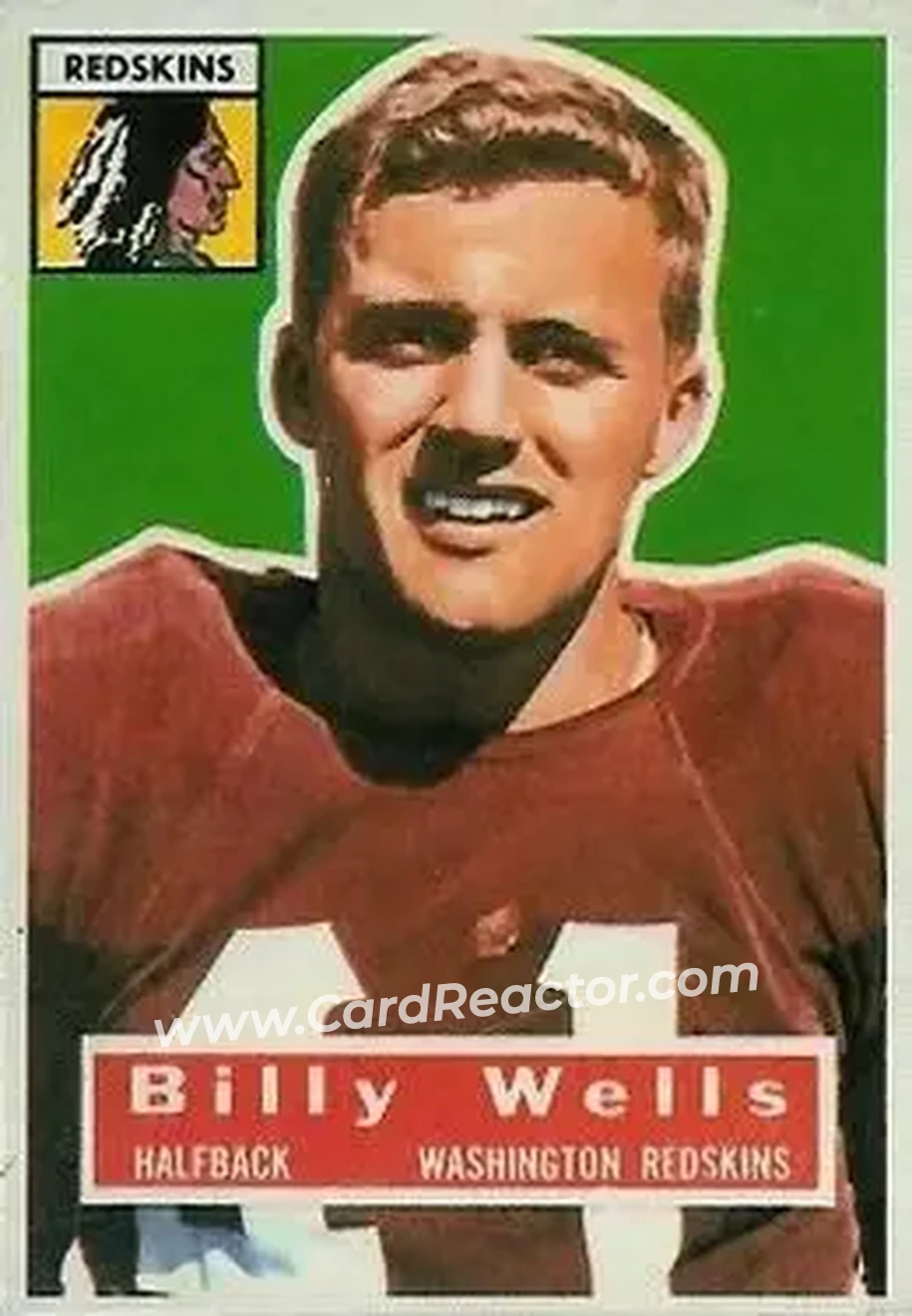 Front of Billy Wells