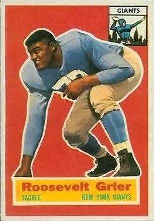 1956 Topps #101 Roosevelt Grier