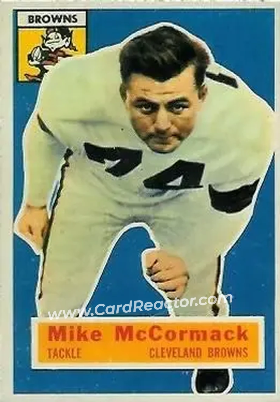 Front of Mike McCormack