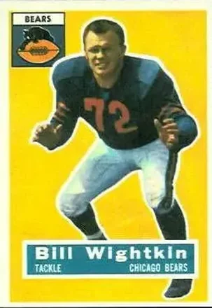 1956 Topps #107 Bill Wightkin
