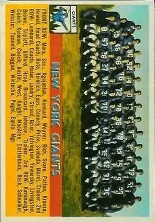 1956 Topps #113 Card #113