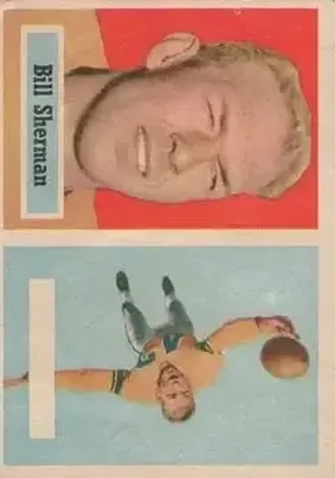 1957 Topps #58 Bill Sherman