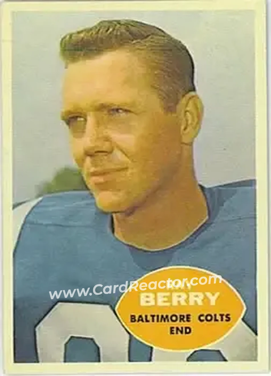 Front of Raymond Berry