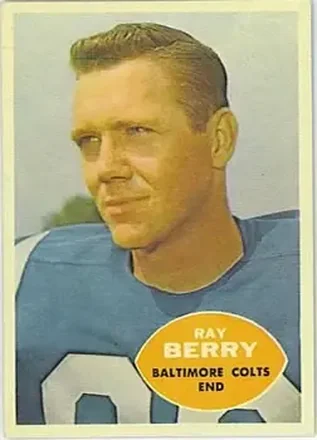 1960 Topps #4 Raymond Berry