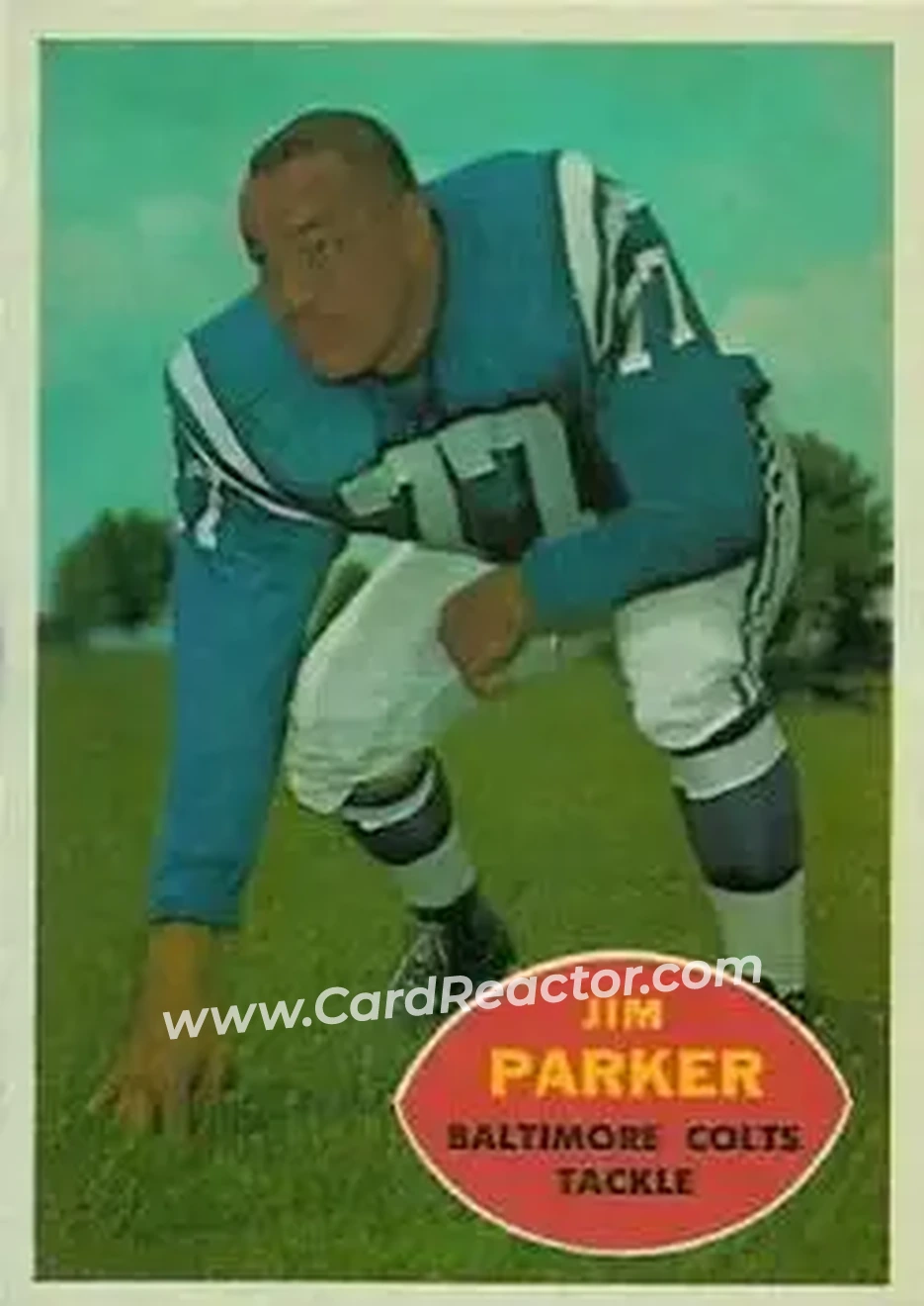 Front of Jim Parker