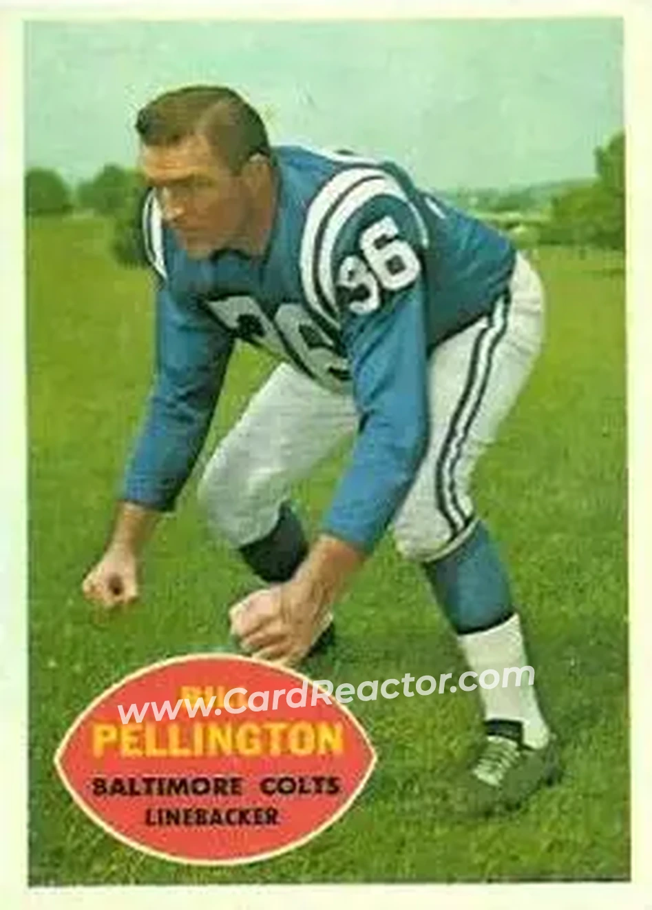 Front of Bill Pellington