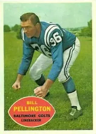 1960 Topps #8 Bill Pellington