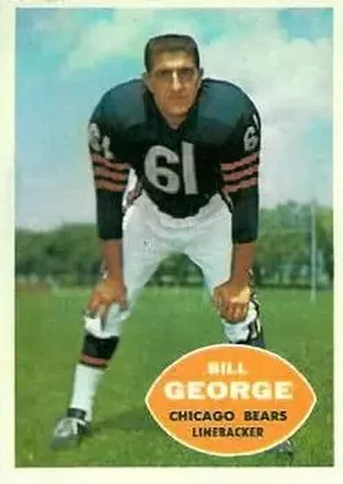 1960 Topps #18 Bill George