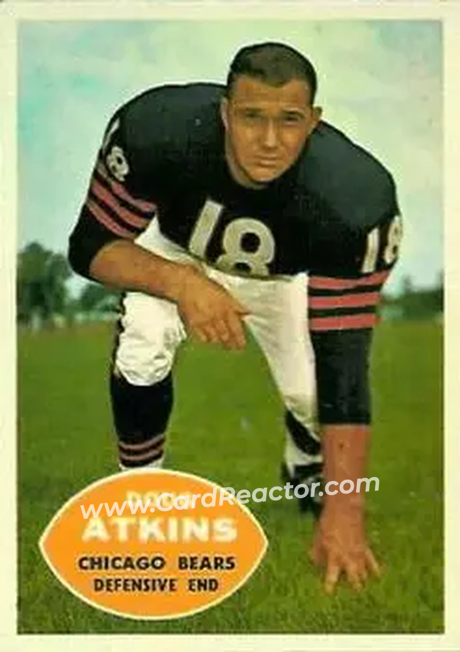 Front of Doug Atkins