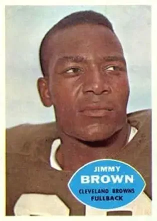 1960 Topps #23 Jimmy Brown