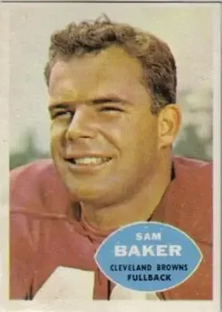1960 Topps #24 Sam Baker