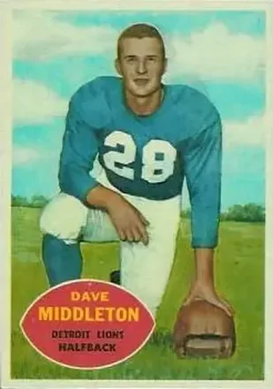 1960 Topps #43 Dave Middleton
