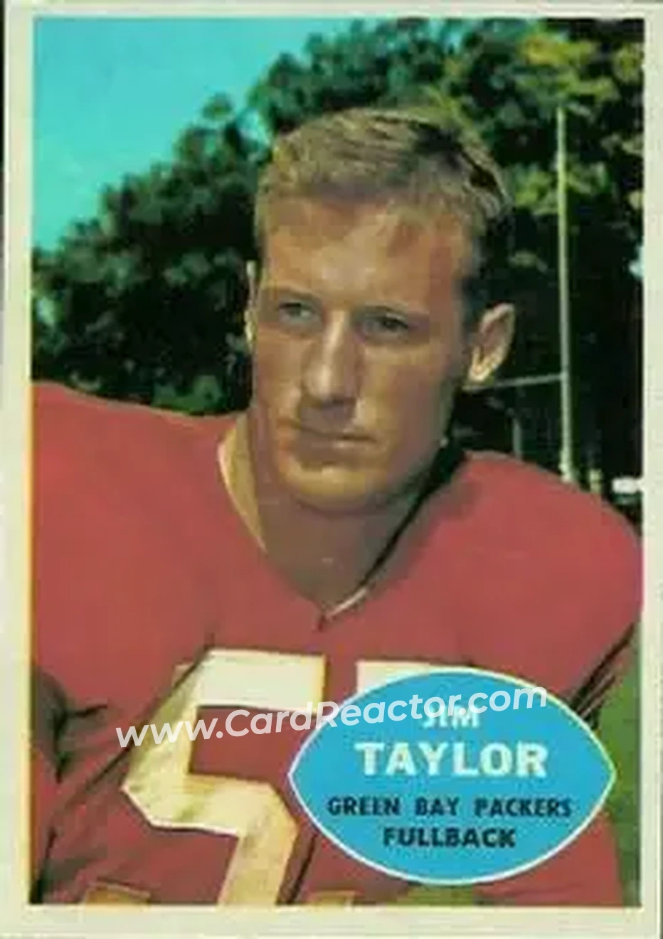 Front of Jim Taylor