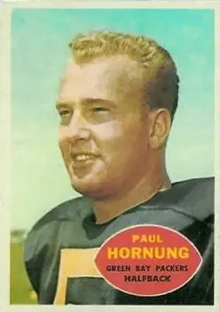 1960 Topps #54 Paul Hornung