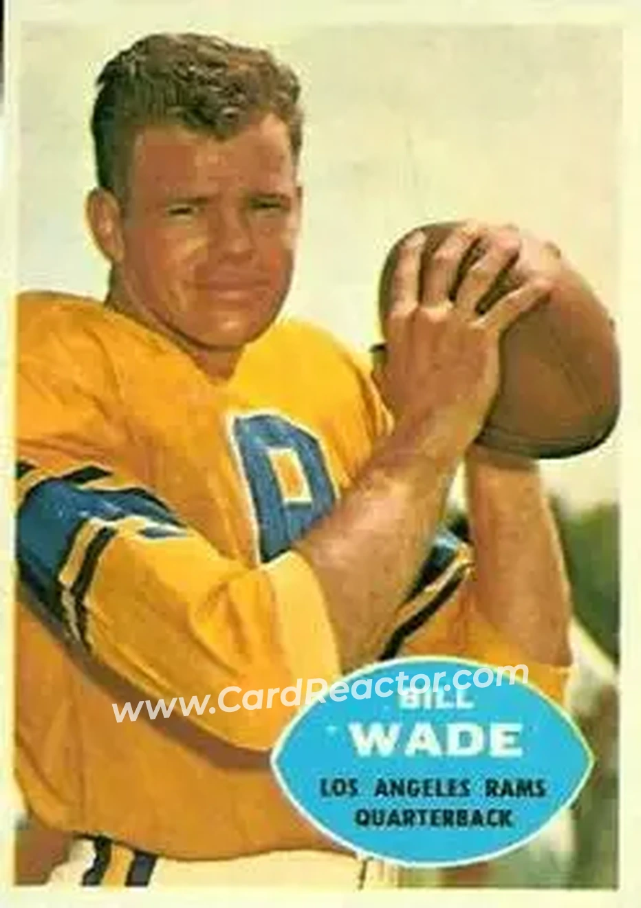 Front of Bill Wade