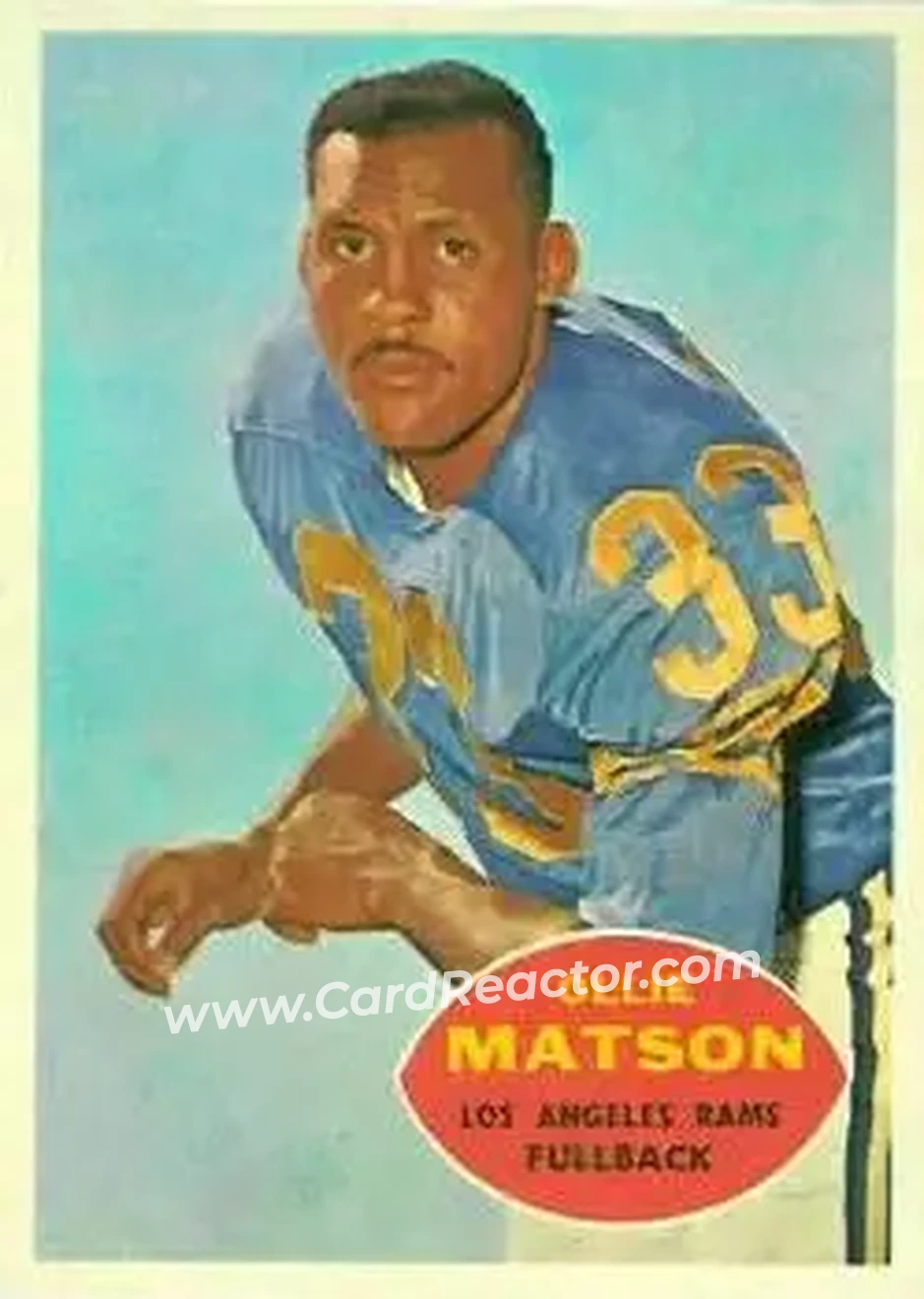 Front of Ollie Matson