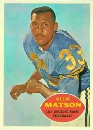 1960 Topps #63 Ollie Matson