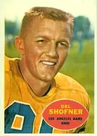 1960 Topps #65 Del Shofner