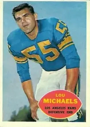 1960 Topps #69 Lou Michaels