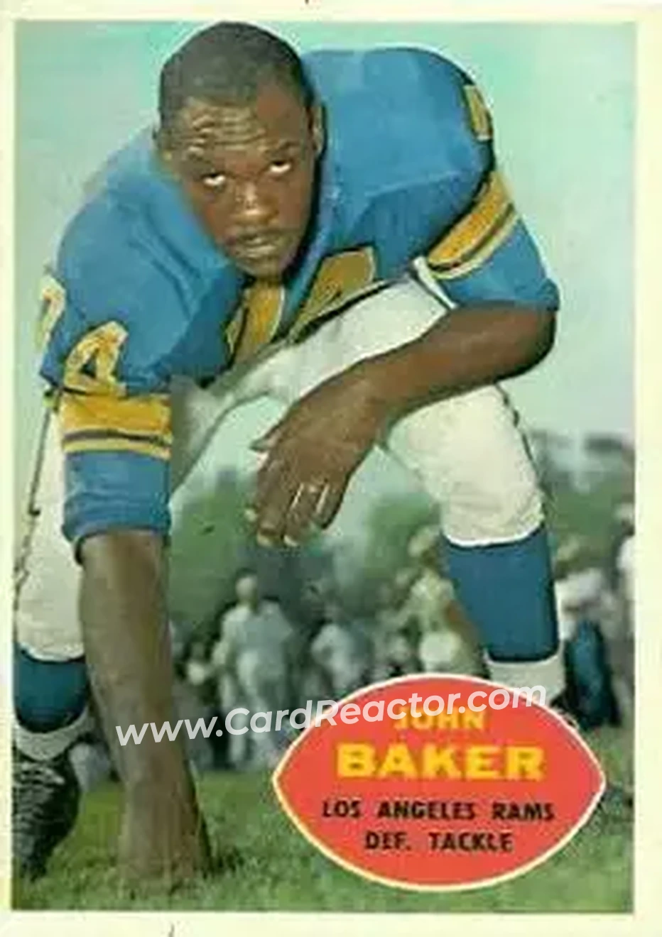 Front of John Baker