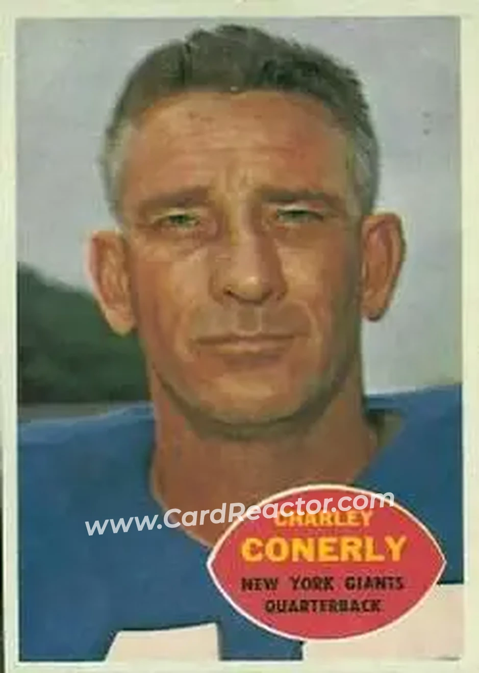 Front of Charley Conerly