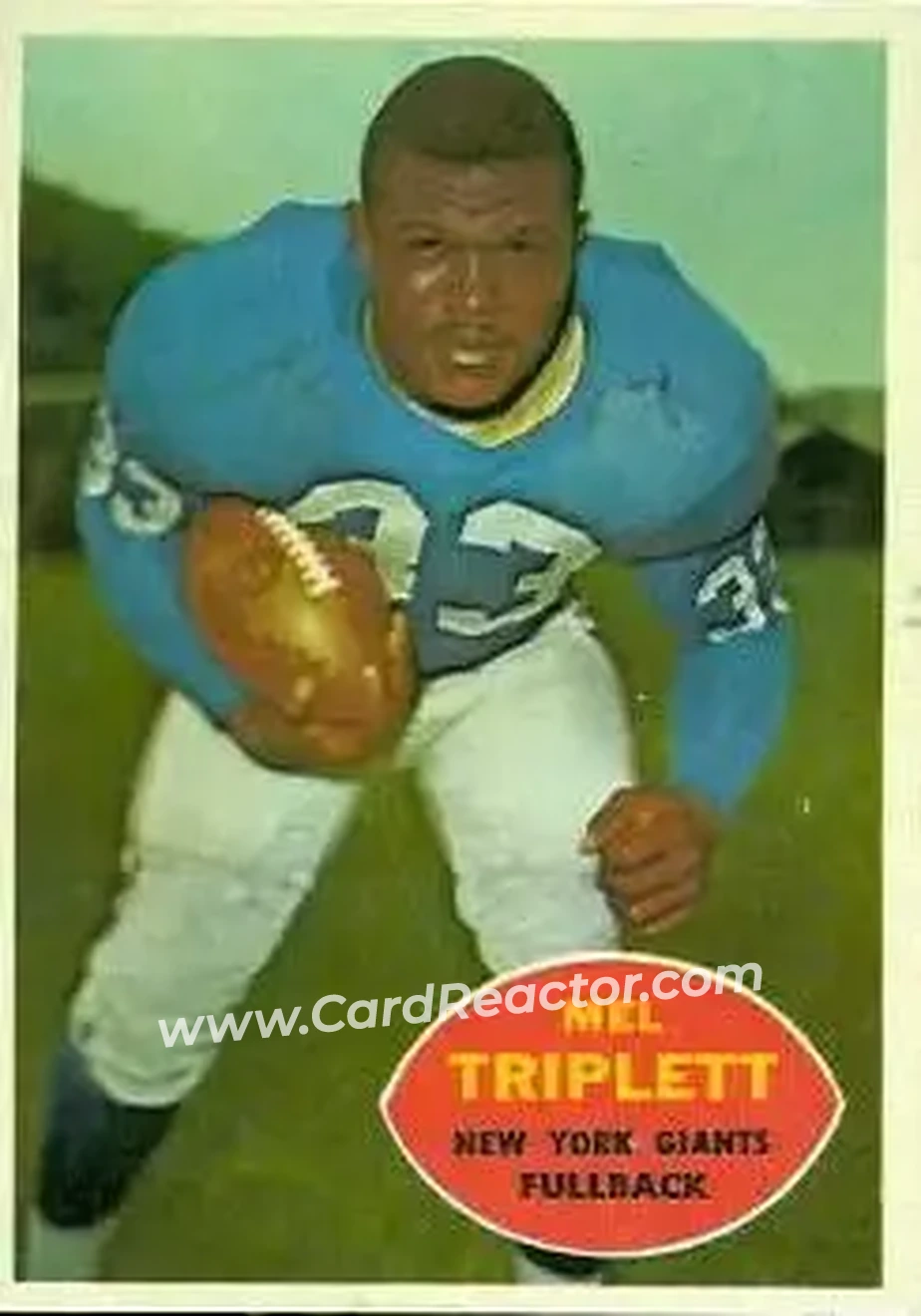 Front of Mel Triplett