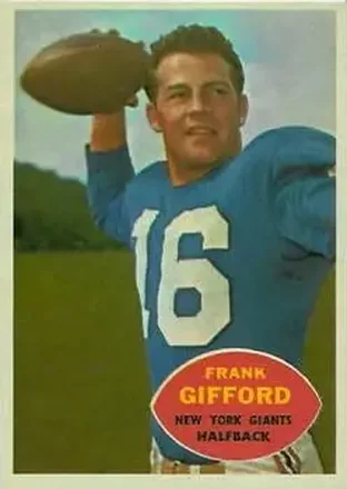 1960 Topps #74 Frank Gifford