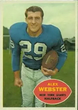 1960 Topps #75 Alex Webster