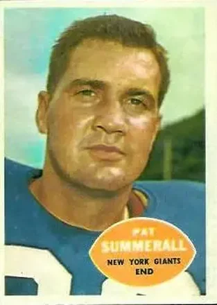 1960 Topps #77 Pat Summerall