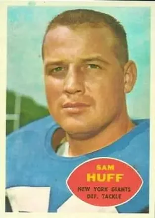 1960 Topps #80 Sam Huff