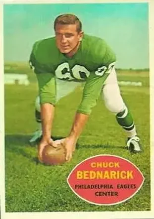 1960 Topps #87 Chuck Bednarik
