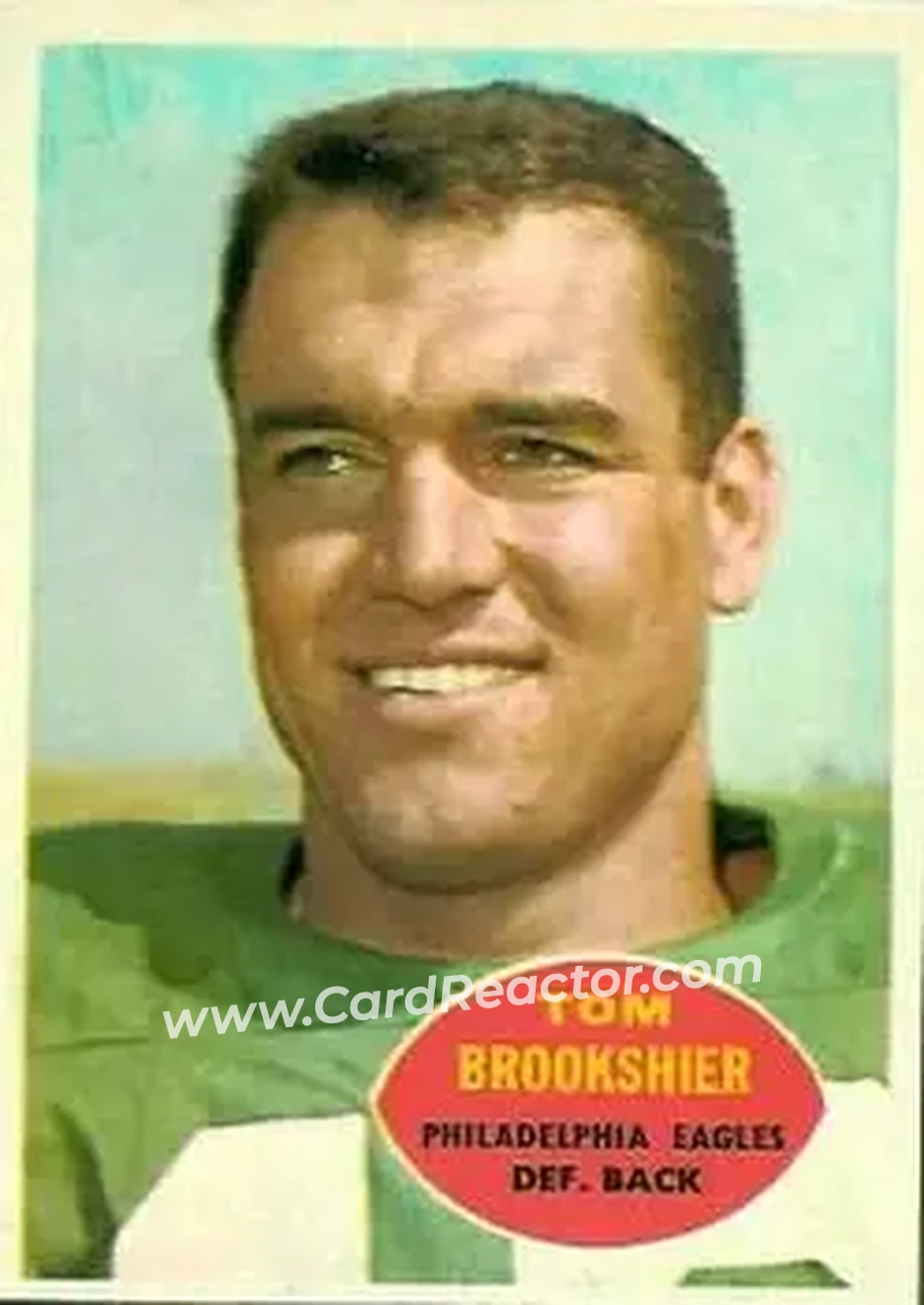 Front of Tom Brookshier