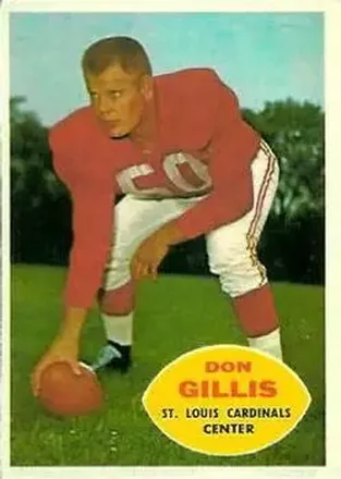 1960 Topps #108 Don Gillis