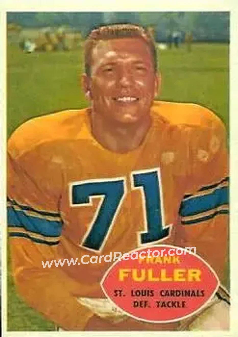 Front of Frank Fuller