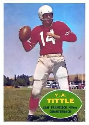 1960 Topps #113 Y.A. Tittle