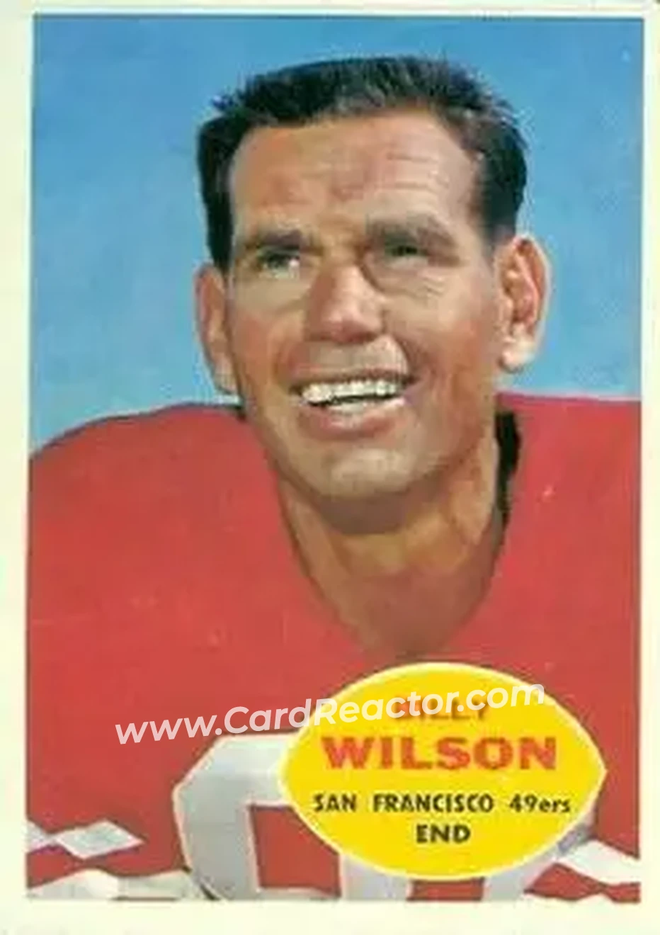 Front of Billy Wilson