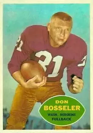 1960 Topps #124 Don Bosseler