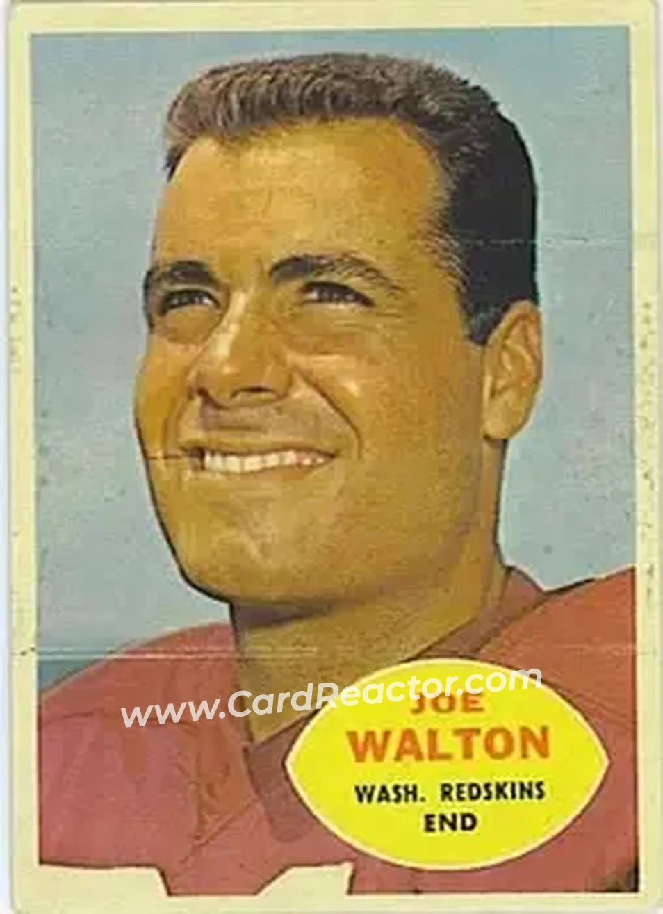 Front of Joe Walton