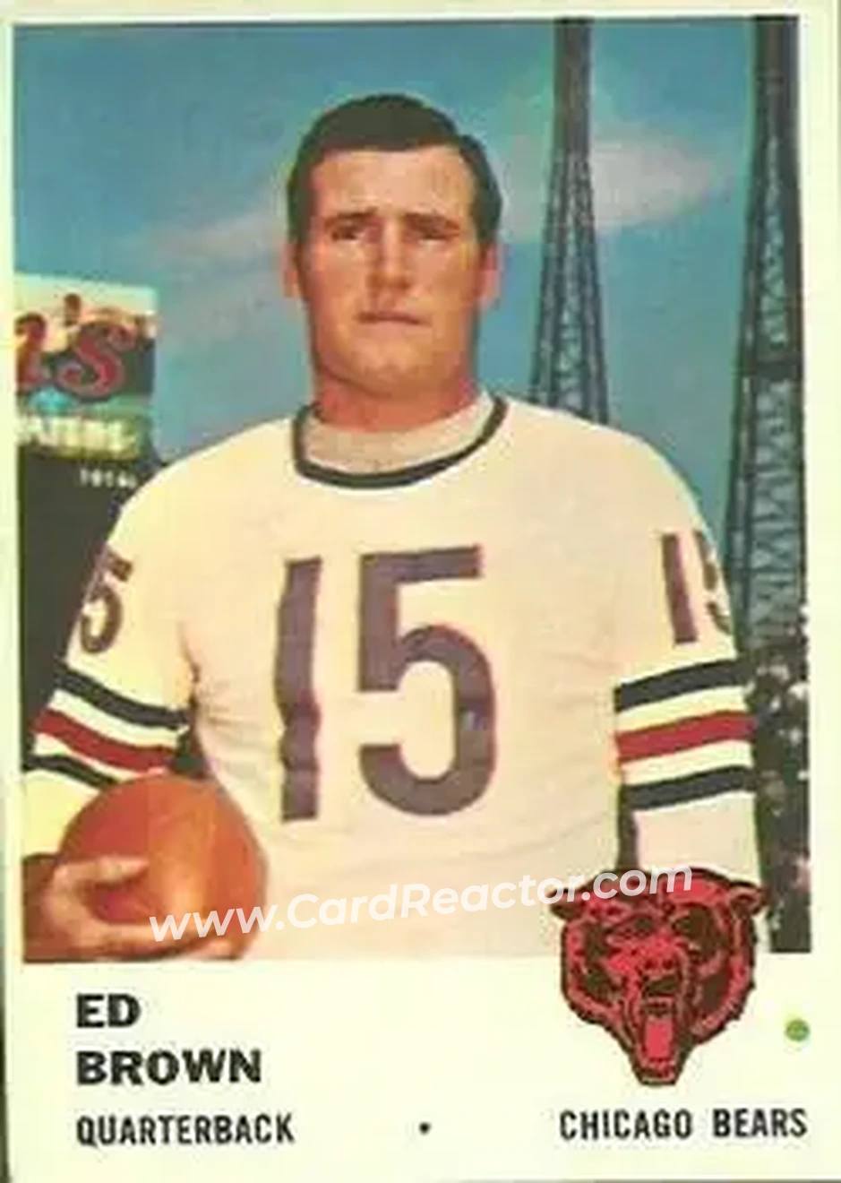 Front of Ed Brown