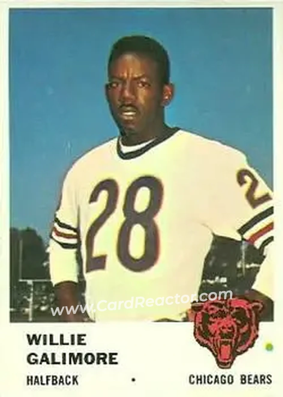Front of Willie Galimore