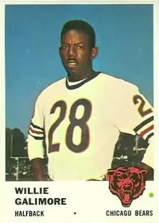 1961 Fleer #3 Willie Galimore