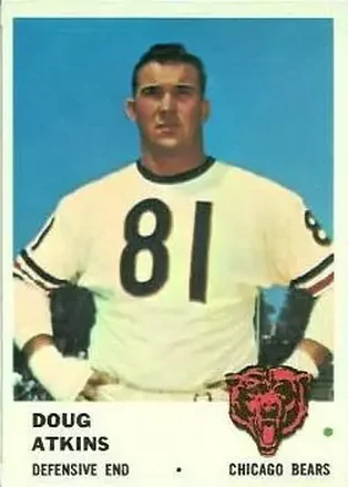 1961 Fleer #9 Doug Atkins